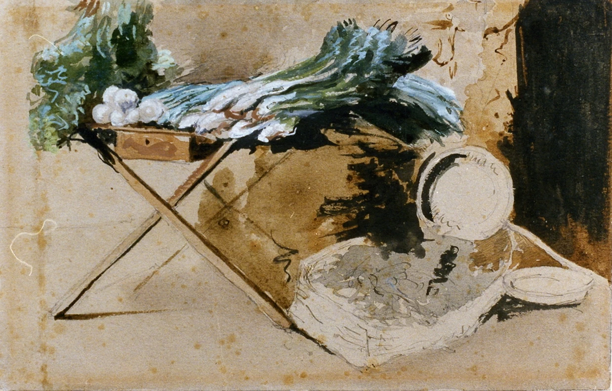 Banchetto della verdura - Museo Nazionale di san Martino, Napoli